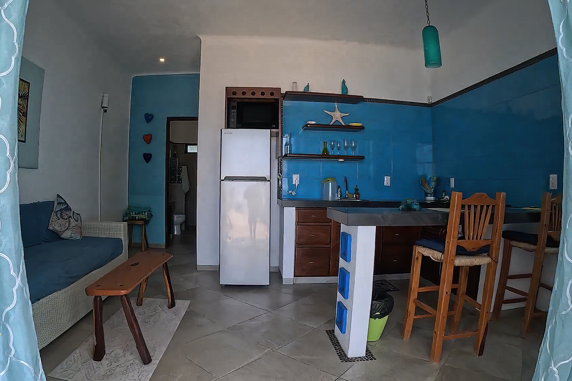 Furnished one-bedroom apartment for long-term rental on the Costalegre