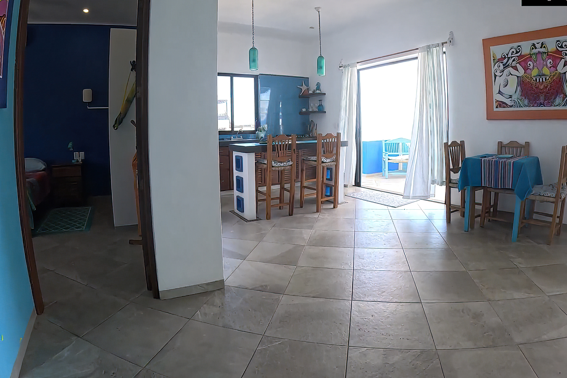 Furnished two-bedroom apartment for long-term rental on the Costalegre