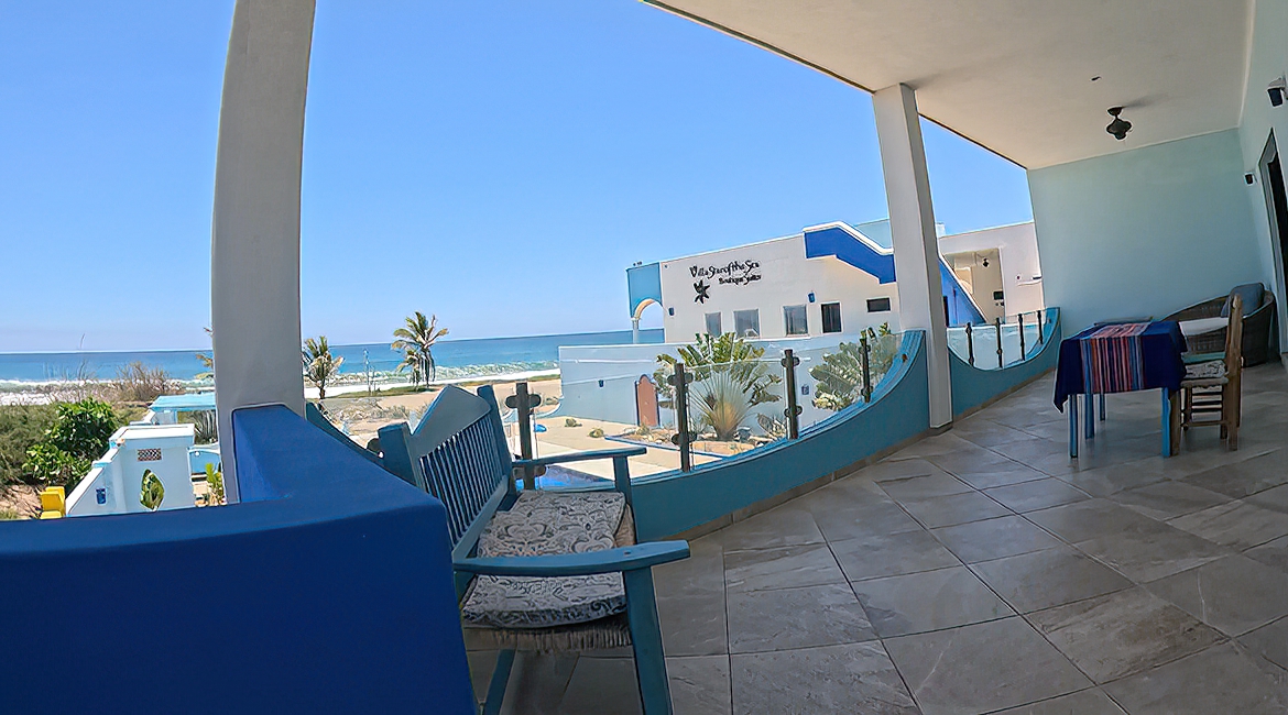 Two bedroom oceanfront apartment suite at Costalegre Living on Playa de Coco Mexico